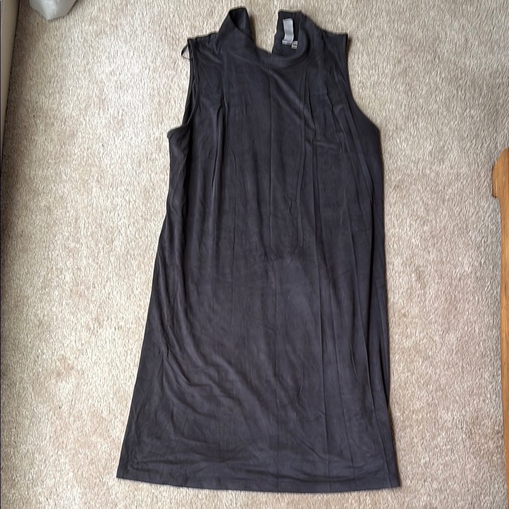 Elegant Sleeveless Gray Dress